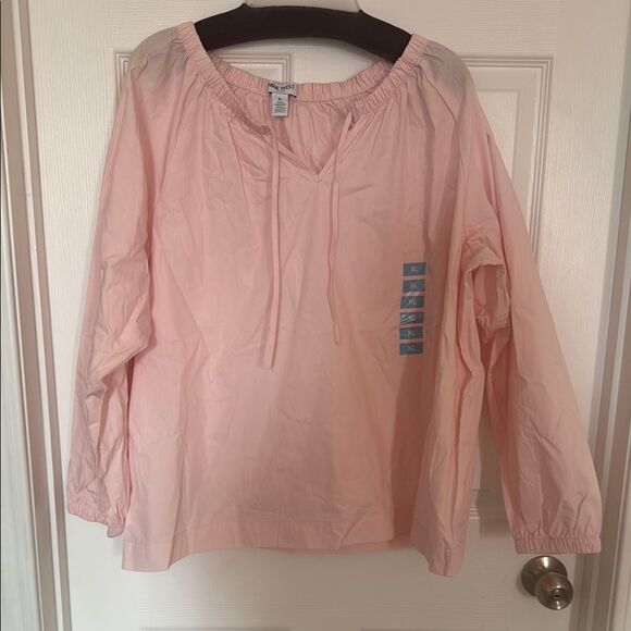 Nine West women’s Pink Top xl NWT - Picture 2 of 9